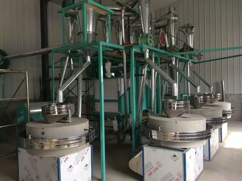 全自动石磨面粉机